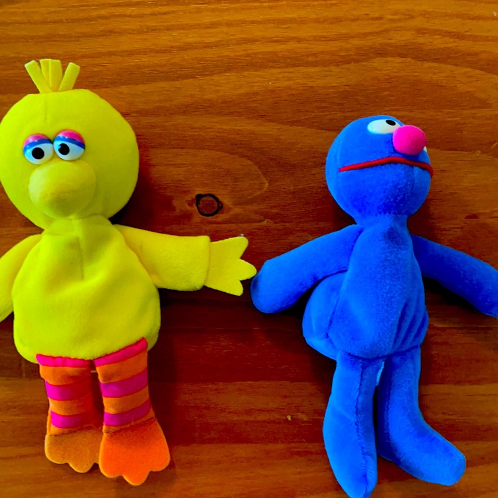 Sesame characters- stuffed toys